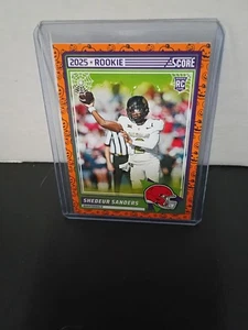 2025 Score a Treat Football #15 Shedeur Sanders RC - Orange - Bild 1 von 1