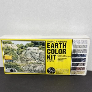 Woodland Scenics C1215 Kit Colore Terra 8 Colori per Terreno, Rocce, Gesso - Foto 1 di 6