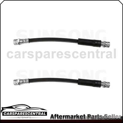 Brake Hose Rear Set 2x For Volkswagen Golf R 2012-2013 — 第 1/4 张图片