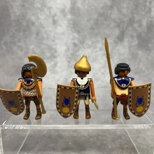 3 Playmobil Ägyptische Soldaten mit Schilden - Bild 1 von 10