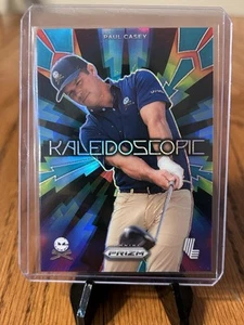 2024 Panini Prizm LIV Golf Kaleidoscopic Teal Prizm #D /199 Paul Casey #6 - Picture 1 of 2