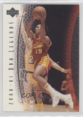 2000-01 Upper Deck NBA Legends Lenny Wilkens #46 HOF - Image 1 of 2