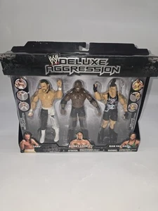 Figura WWE Jakks Deluxe Aggression Sabu, Bobby Lashley & Rob Van Dam paquete de 3 - Imagen 1 de 4