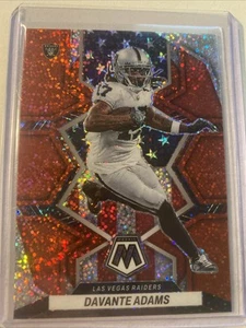2022 Panini Mosaic - National Pride Davante Adams #265 Red Sparkle Prizm - Picture 1 of 2