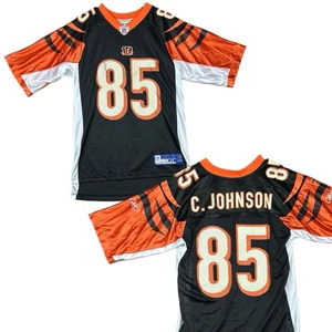 Camiseta deportiva Reebok NFL Equipment Throwback Chad Johnson Cincinnati Bengals M - Imagen 1 de 10
