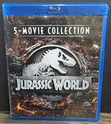 Jurassic World: 5-Movie Collection Blu-ray 5 DISC SET 2020 PG-13 NICE SHAPE - Image 1 of 4