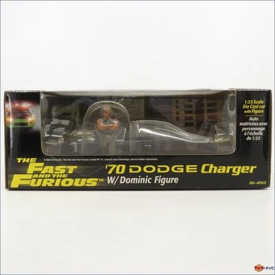 Fast and the Furious 70 Dodge Charger w/ Dom Dominic figure 1970 by Revell 1/25 - Image 1 of 4