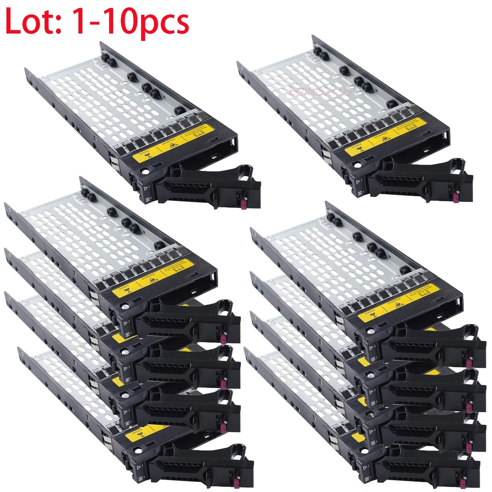 Lot HPE MSA M2 1060 2060 2040 2.5'' SFF HDD SAS Hard Disk Caddy  Tray P14405-001 - Image 1 of 4