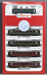 Roco 44096 württemberg. Schnellzugwagen-Set  K.W.St.E. 5 Wagen  neuwertig OVP H0 - Picture 1 of 1