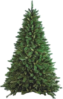 Albero Di Natale "New Tiffany", Altezza 240 Cm, Spessore Extra 1516 Rami, Effett - Immagine 1 di 4