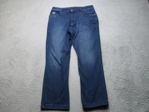 Kuhl Klassik Jeans Mens 36x30 Blue Denim Outdoor Stretch Zip Pocket Pants Indigo - Picture 1 of 15