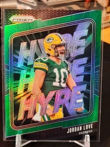 Jordan Love 2024 Panini Prizm Football Hype Green Prizm #2 Green Bay Packers - Bild 1 von 2