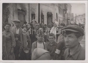 Foto, Wehrmacht, Zivilbevölkerung Juden in Grodno Polen 1939, 04 (MJ-65)1029 - Bild 1 von 2