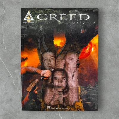 Creed - Weathered Guitar Transcriptions Tab Tablature Book Songbook 2001 Music - Image 1 of 4