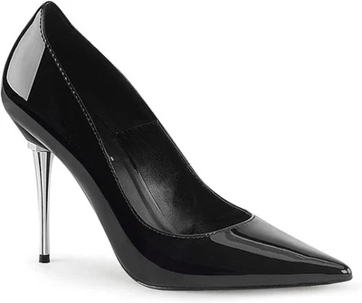 Chic Jean Outfit 4" Stiletto Steel Heel Classic Pump Party Wedding Shoes SZ 6 - Image 1 of 4