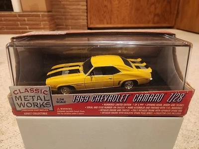 Chevrolet Camaro Z/28 1969 clásico de Metal Works 1:24 fundido a presión nuevo en caja limitado Foto 1 de 4