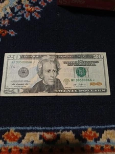 2013 Jackson $20 Banknote BIRTHDAY/ANNIVERSARY Sept 05 1966 MF 90500066 J - Bild 1 von 8