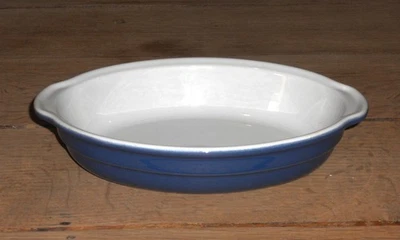Emile Henry - Plat à Gratin en Grès Céramique Bleu Foto 1 de 4