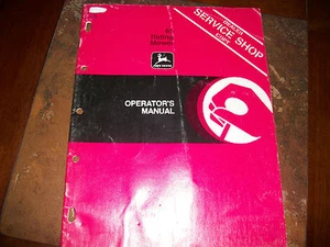 JOHN DEERE 65 CORTACÉSPED MANUAL OPERADORES OM-M81910 EDICIÓN J7 - Imagen 1 de 4