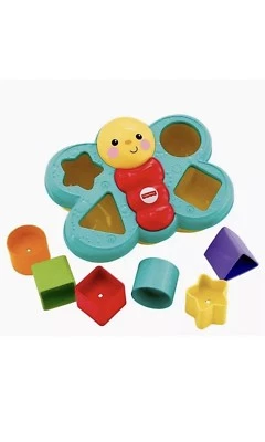 Fisher-Price Butterfly Shape Sorter Developmental Toy Baby Toddler Child Gift - Image 1 of 4