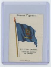 1933 Kensitas Cigarettes British Empire Silk Flag Canada