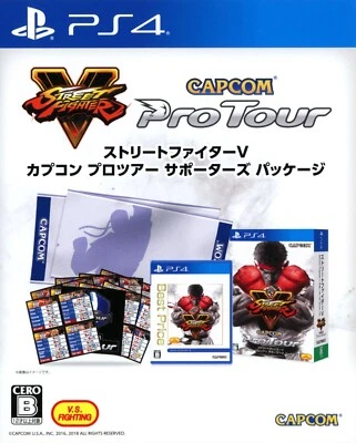 PS4 Street Fighter V CAPCOM Pro Tour Supporters Package Japan Used w/ Towel - Image 1 of 2