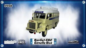 1/43 IXO Hachette - Berliet GBC GAZELLE BUS S.N. REPAL -     Occasion comme neuf