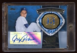 2014 TOPPS JOHNNY PODRES AUTO WORLD SERIES CHAMPIONS RING #D 01/10 AUTOGRAPH - Picture 1 of 1