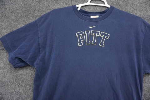 Nike Pitt Panthers Shirt Mens XL Short Sleeve Crew Neck Cover