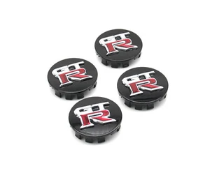 Mine’s Wheel Caps Black 4 pcs Sets For Nissan GT-R (R35) JDM Nismo Made in Japan - Picture 1 of 6