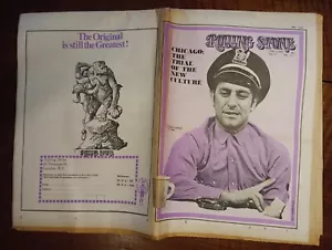 Rolling Stone Magazine No 55, April 2 1970 Abbie Hoffman Iggy Lennon - Picture 1 of 3