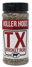 Killer Hogs BBQ TX Brisket Rub | Championship BBQ and Grill Seasoning for Tex...