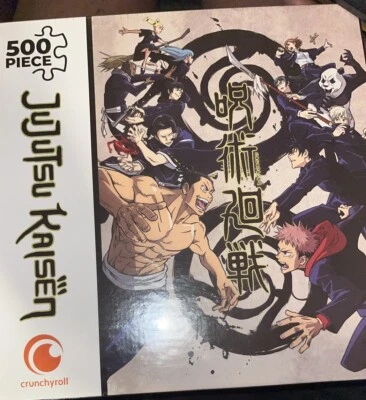 JuJutsu Kaisen 500 Piece Jigsaw Puzzle MAGNA - crunchyroll - Includes Poster! - Image 1 of 2