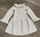 H&M Baby Girls 9-12m Knit Ivory Dress