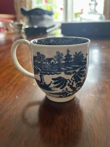 18. Jahrhundert Liverpool C1770 blau & weiß Kaffeetasse - Bild 1 von 6