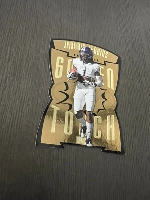 2012 Fleer Retro Golden Touch #18 JANORIS JENKINS Football Rookie Card RC - Image 1 of 4