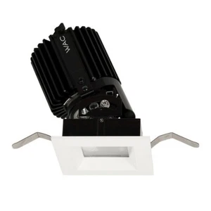 WAC Lighting Volta 2" LED SQ Adj Trim, Flood 35 2700K 90CRI, WH - R2SAT-F927-WT - Picture 1 of 2