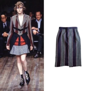 Vintage COMME des GARÇONS 2001 A/W Stripe Skirt - Picture 1 of 8