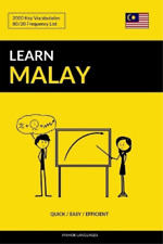 Pinhok Languages Learn Malay - Quick / Easy / Efficient (Tapa blanda)