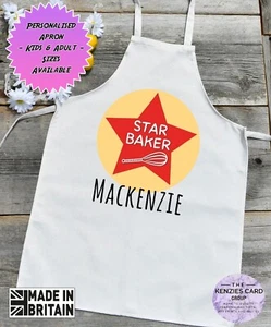 Grembiule Star Baker Great British Bake Off Bambini Bambini Adulti V3 - Foto 1 di 1