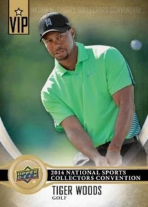 TIGER WOODS Presell Upper Deck Golf 2014 Convention Nationale VIP - Photo 1/1