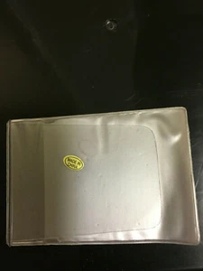 6 Pages Vinyl Wallet CreditCard Insert (approx 3 5/8" x 2 3/4" ea) Freeshipping - Picture 1 of 1
