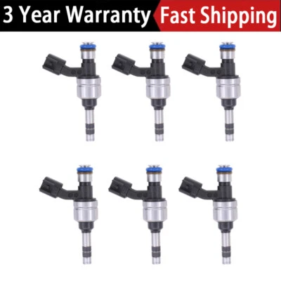 Inyector de combustible 6 piezas 12634126 para Chevrolet Camaro 2012-2015 Colorado 2015-16 3,6 L Foto 1 de 4