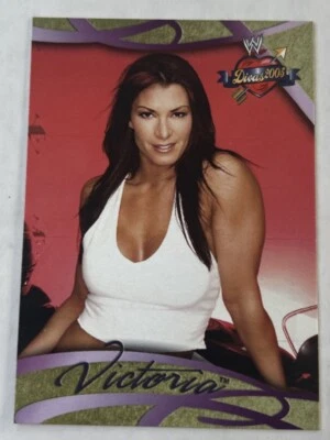 Коллекционная карточка 2004 Fleer VICTORIA WWE Divas 2005 No22 рестлинг никогда не доставалась из коробки/как новая - Изображение 1 из 2