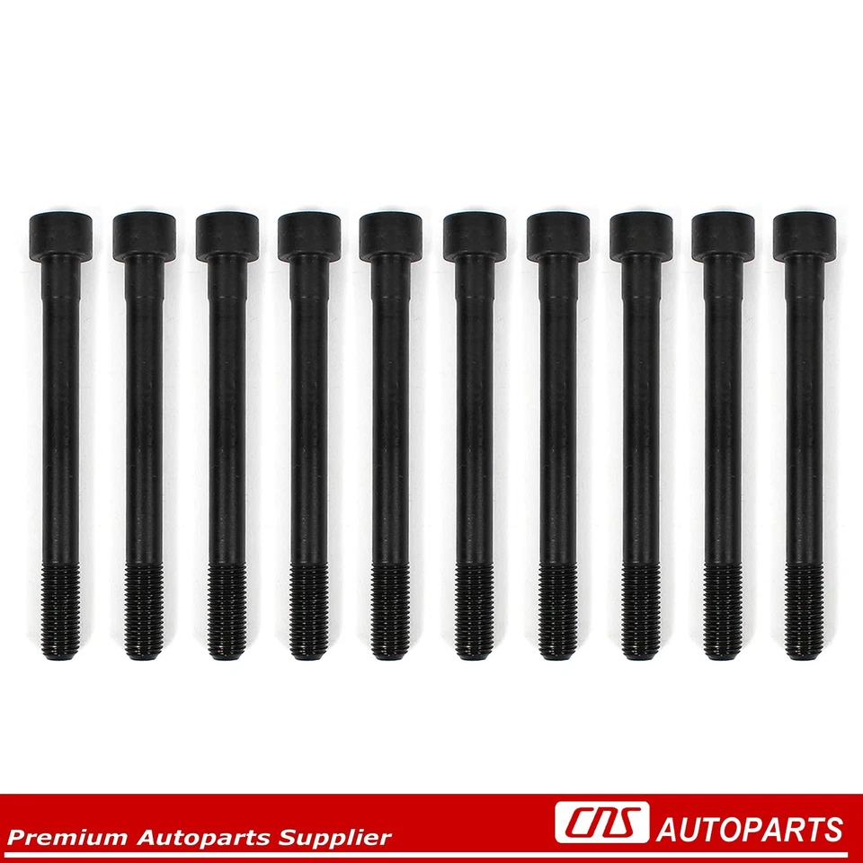 90-94 Mitsubishi Eclipse 1.8L Dodge Plymouth Laser Cylinder Head Bolts Set 4G37 Foto 1 de 3