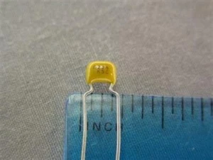 100 Sprague 2C20X7R224K050B .22uF 50V 10% Monolythic Axial Ceramic Capacitors - Picture 1 of 1