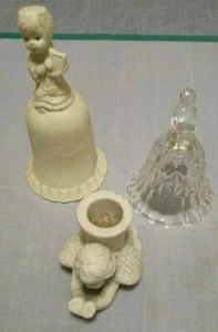 Collectible Angels Glass & Ceramic Bells - Picture 1 of 10