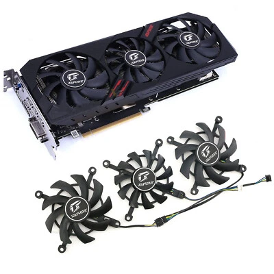 Graphics Card Cooling Fan For Colorful Colorful Gtx1650 1660 Rtx2060 IGAME - Image 1 of 4