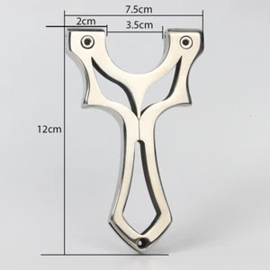 Catapulta de tiro con arco con honda de acero inoxidable arco hueco de caza - Imagen 1 de 6