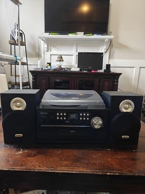 Jensen JTA-475  Turntable/CD/Cassette/AM/FM Radio - No Remote - Image 1 of 4